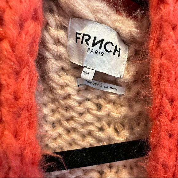 FRNCH Paris Color Block Cardigan from Anthropologie - Picture 4 of 5